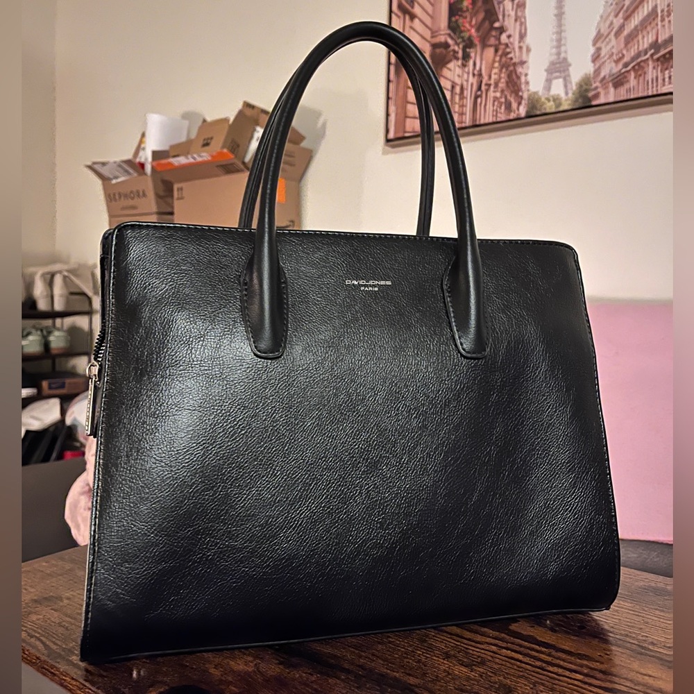 David Jones Paris Black Handbag